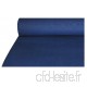 Nappe damassée / Chemin de table en papier 50m x 1m - Bleu foncé - B003TUMLAK